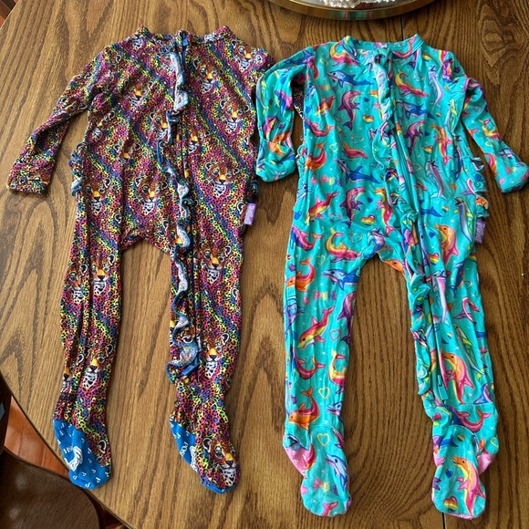 Posh Peanut Other - Posh Peanut Multicolor Kids Footies